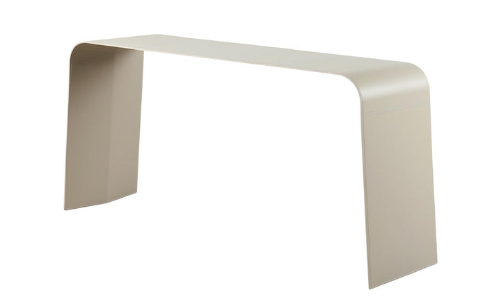 Console Forma in gestoffeerde afwerking in Craie – vrijstaand productbeeld