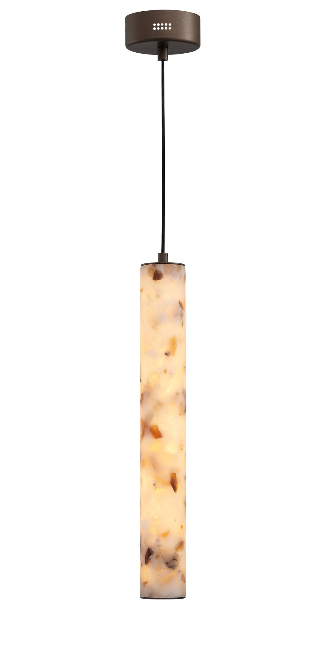 Hanglamp Blinc in bronsafwerking – vrijstaand productbeeld