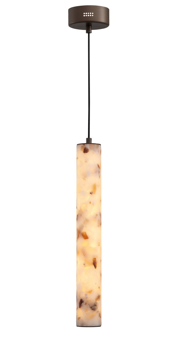 Hanglamp Blinc in bronsafwerking – vrijstaand productbeeld