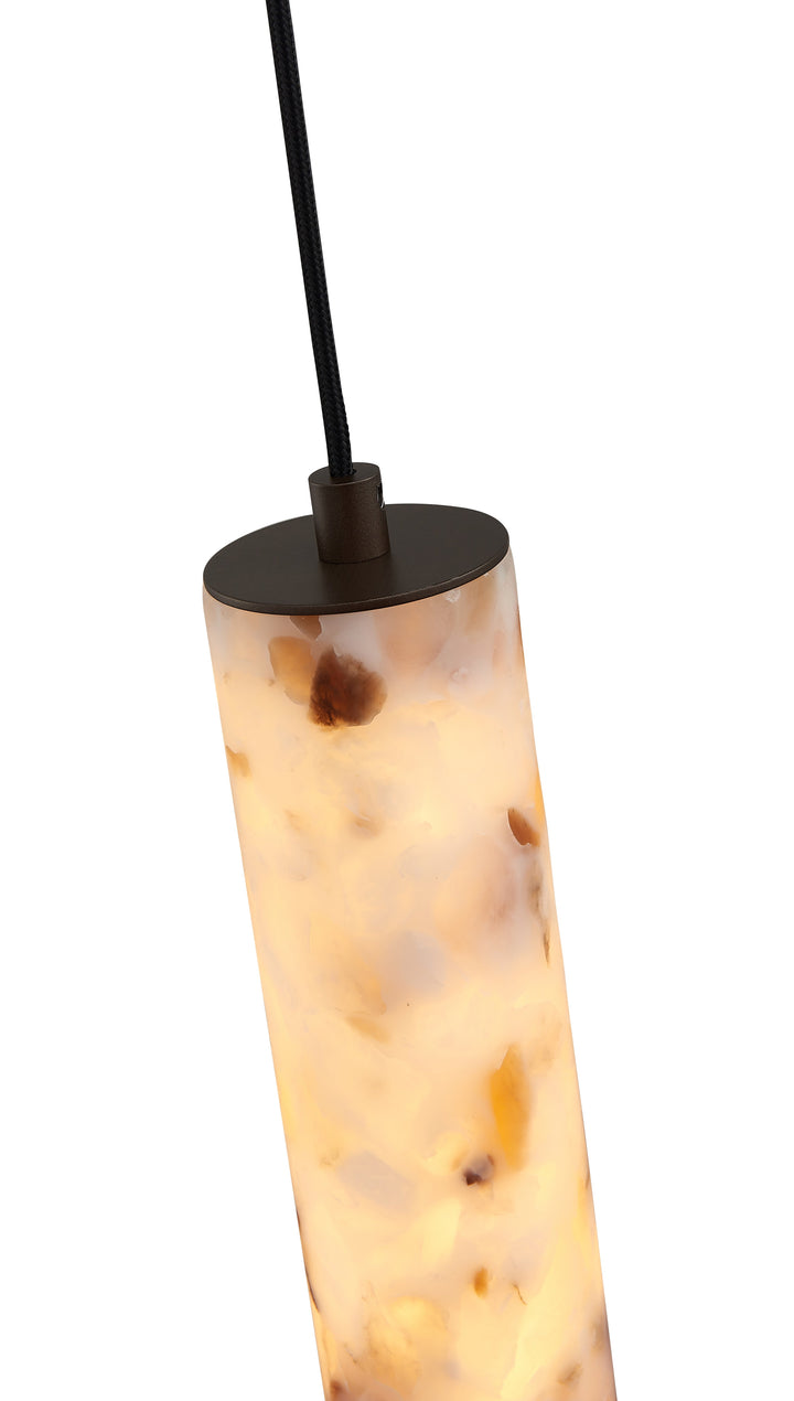 Hanglamp Blinc in bronsafwerking – detail