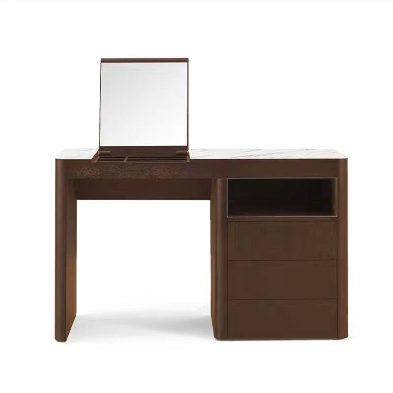 Toilettafel Madison in walnoot – vrijstaand productbeeld