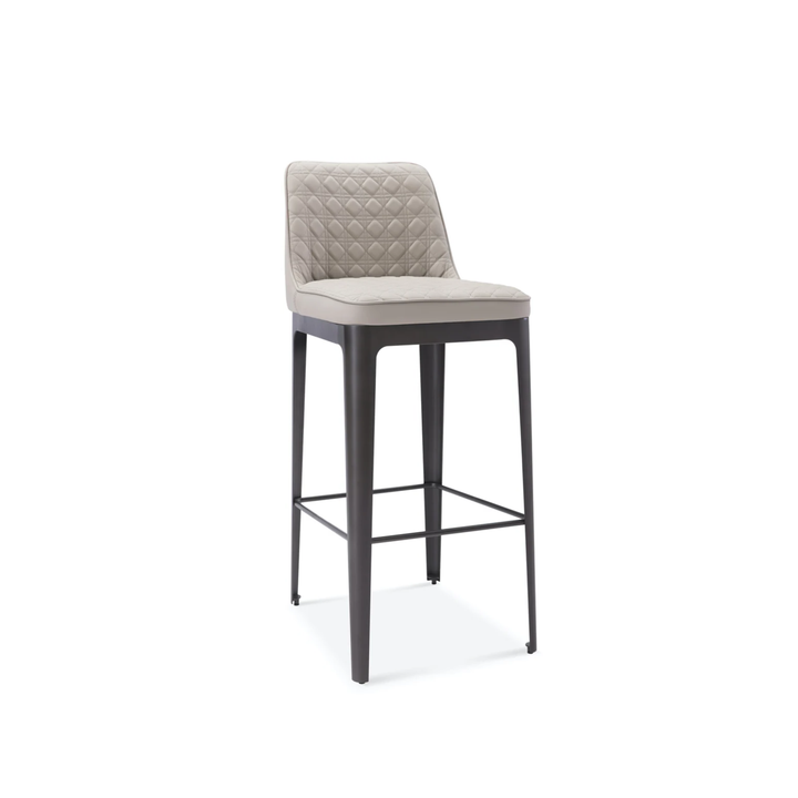 Barstoel Diana in beige – vrijstaand productbeeld