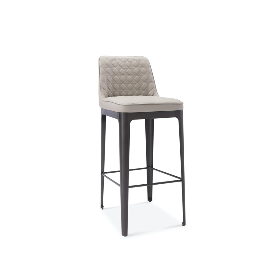 Barstoel Diana in beige – vrijstaand productbeeld
