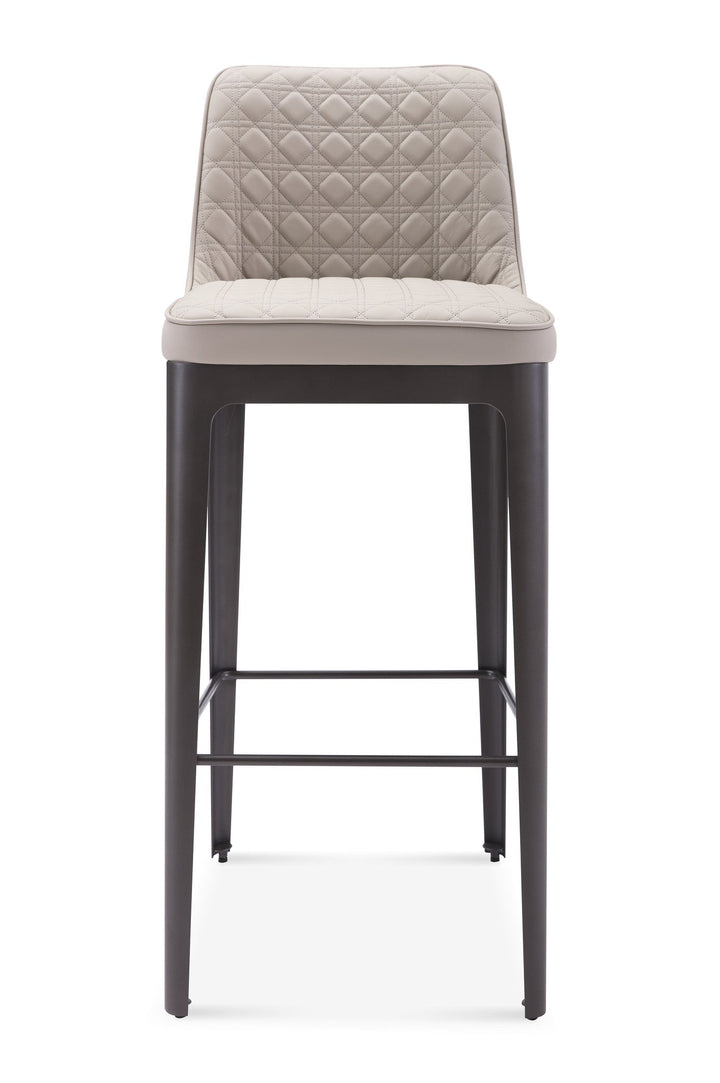 Barstoel Diana in beige – vrijstaand productbeeld