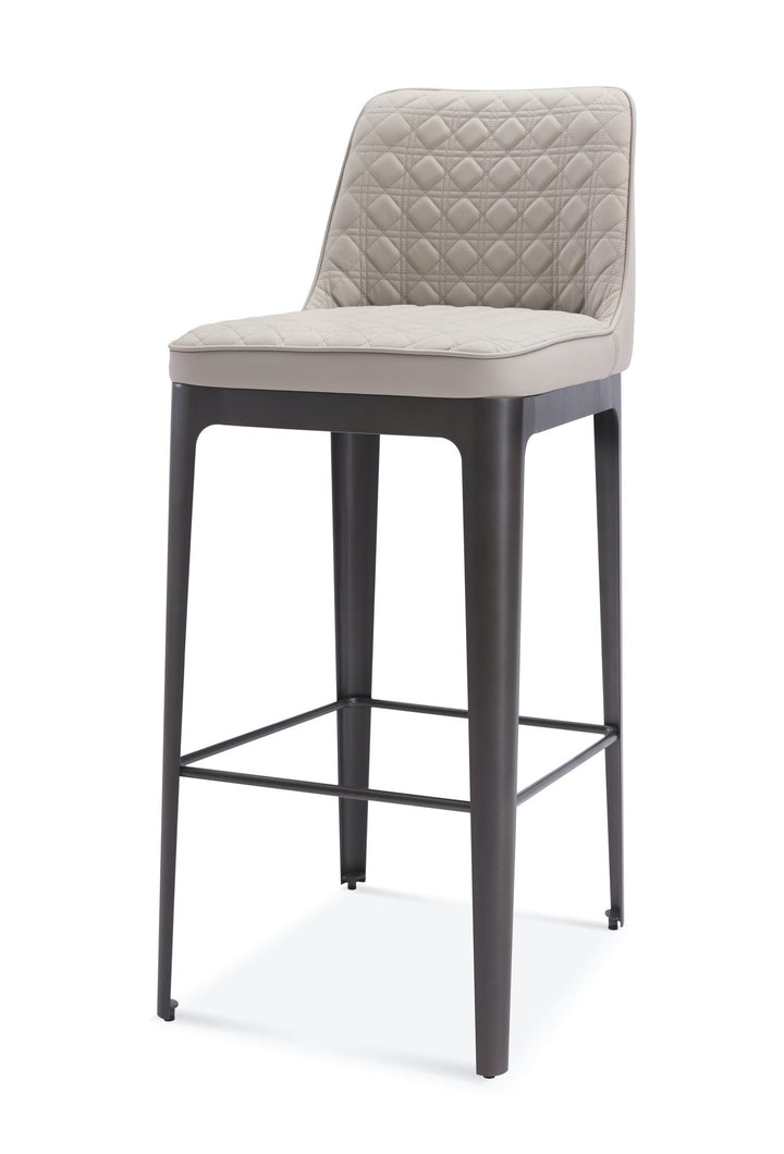 Barstoel Diana in beige – vrijstaand productbeeld
