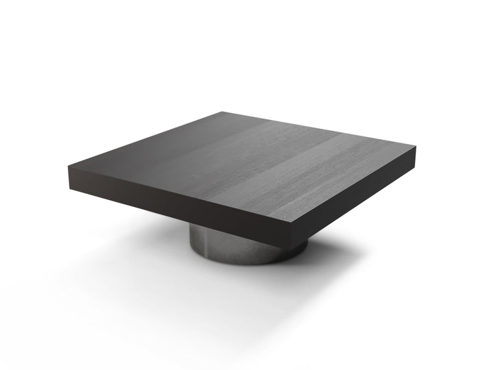 Salontafel Modena in gerookt fineer – vrijstaand productbeeld
