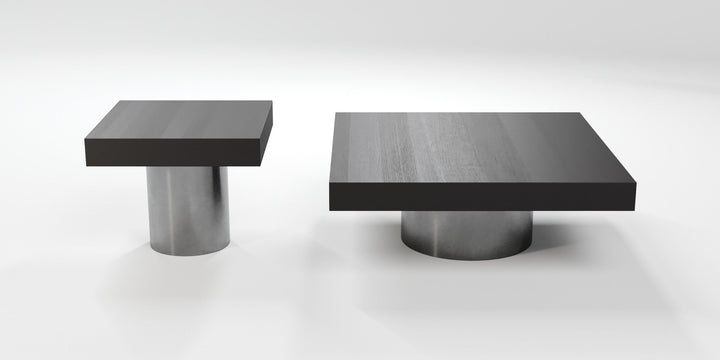 Salontafel Modena in gerookt fineer – productafbeelding