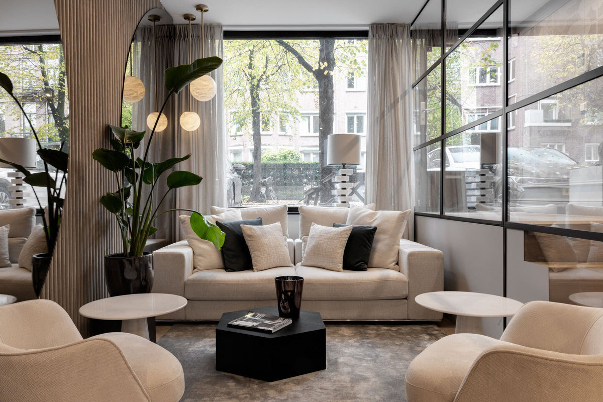 Bijzettafel Salerno in een interieur
