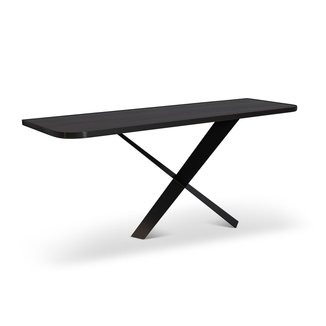 Console Xavier in Smoke Wood – vrijstaand productbeeld
