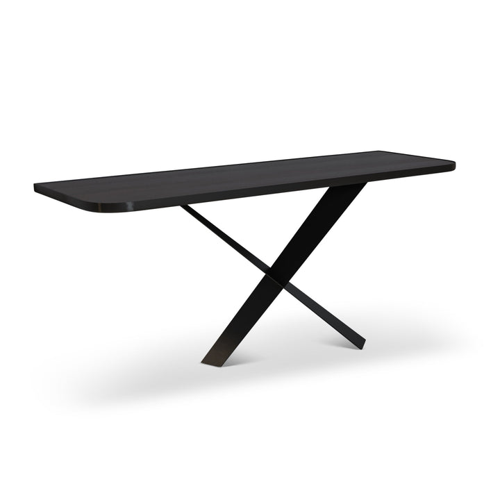 Console Xavier in Smoke Wood – vrijstaand productbeeld