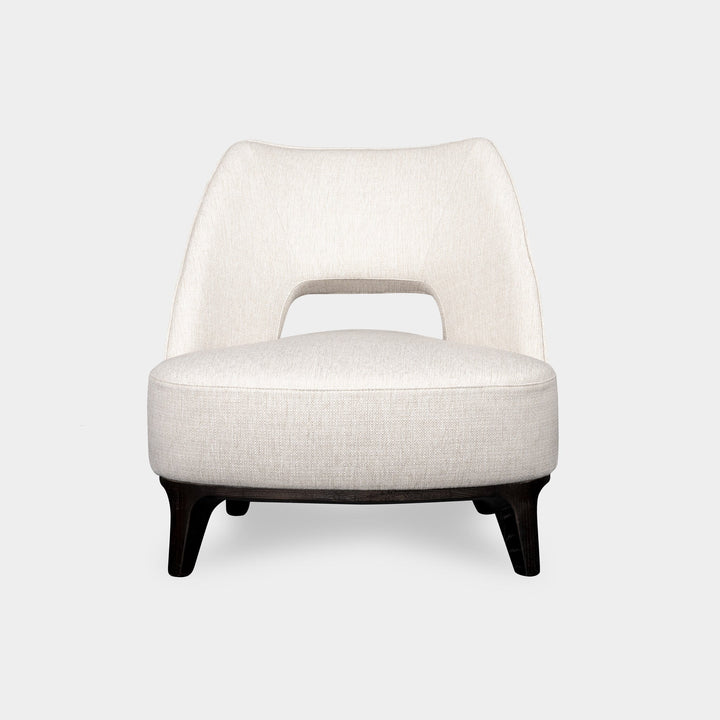 Fauteuil Marino in wit – vrijstaand productbeeld