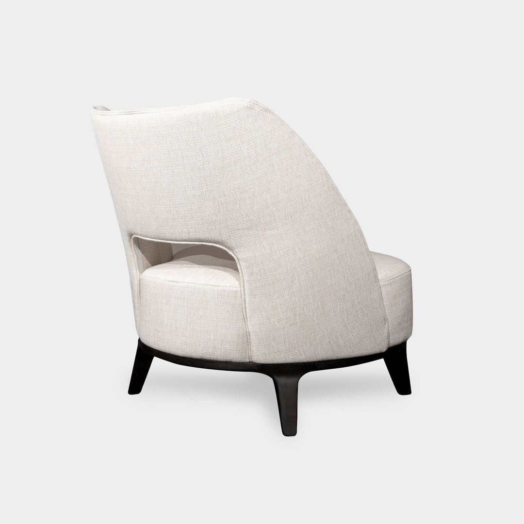 Fauteuil Marino in wit – vrijstaand productbeeld