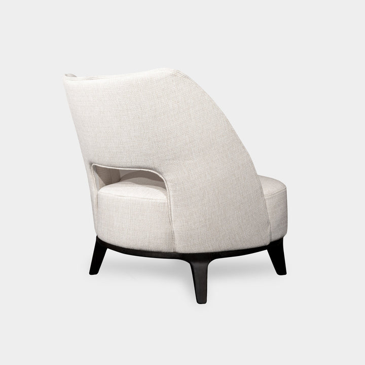 Fauteuil Marino in wit – vrijstaand productbeeld