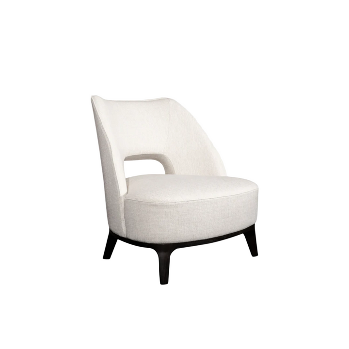 The Grand Fauteuil Marino in wit – productfoto op witte achtergrond