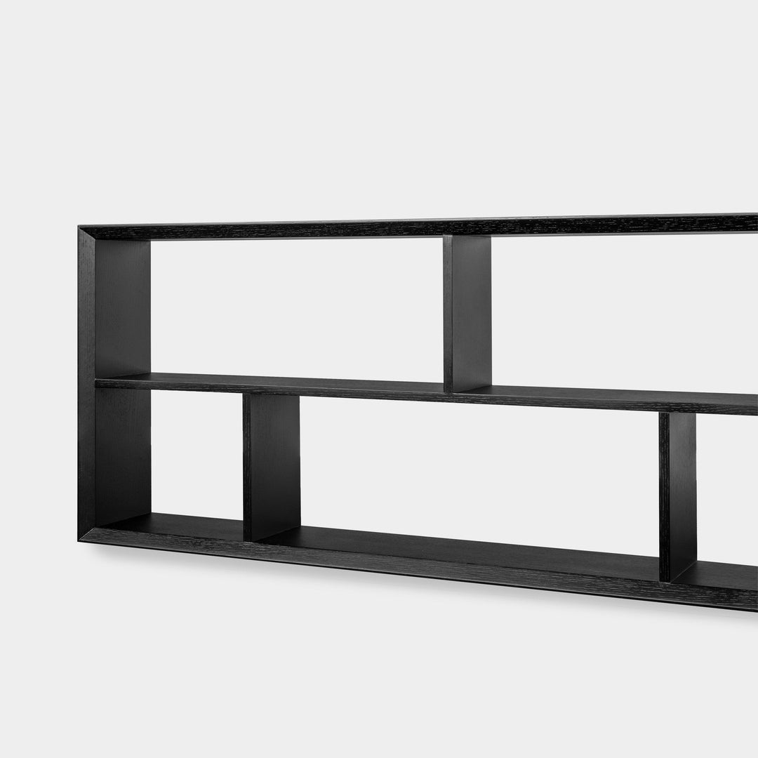 Dressoir Italia in eiken Charcoal – detail