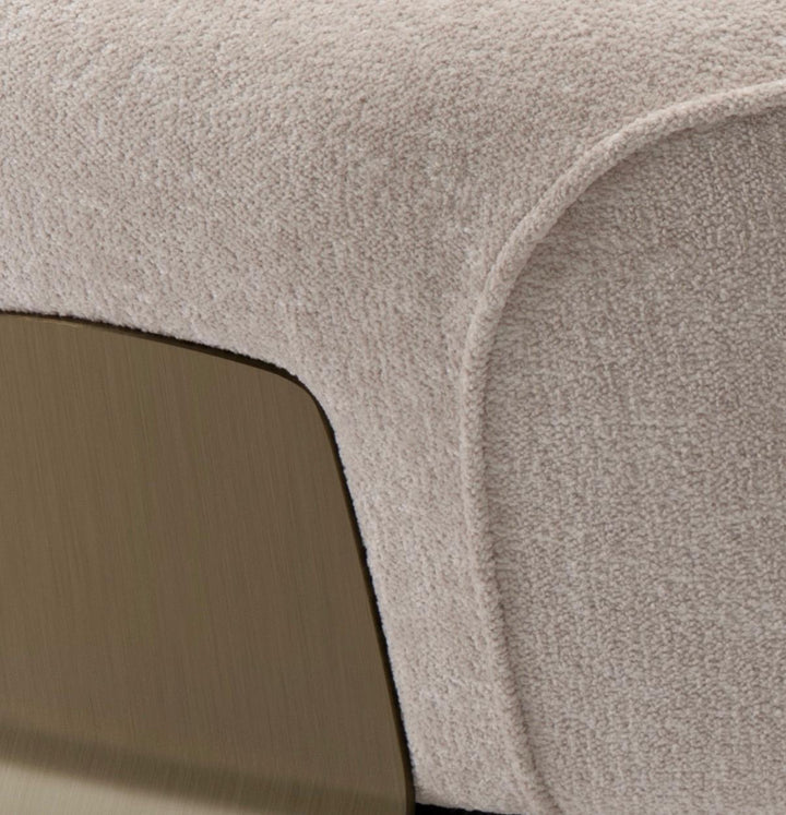 Fauteuil Giuseppe in Greige – detail