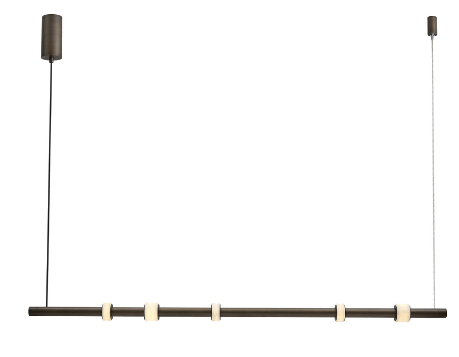 Kroonluchter Gio in Smoke Bronze – vrijstaand productbeeld