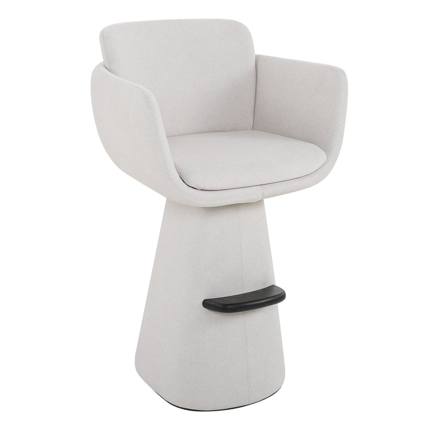 Barstoel Anna in Greige Cashmere – vrijstaand productbeeld