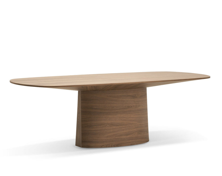 Eettafel Amalfi in walnoot – vrijstaand productbeeld