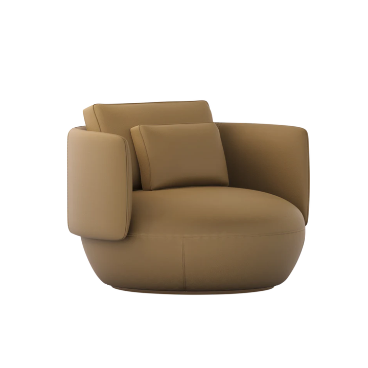 Fauteuil Dante in Caramel – vrijstaand productbeeld