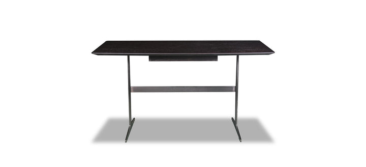Bureau Manhattan in eiken Charcoal – vrijstaand productbeeld