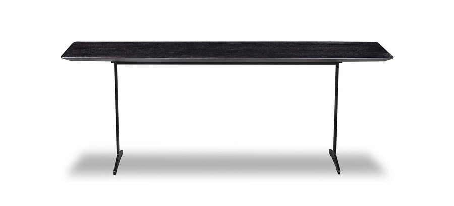 Console Manhattan in eiken Charcoal – vrijstaand productbeeld