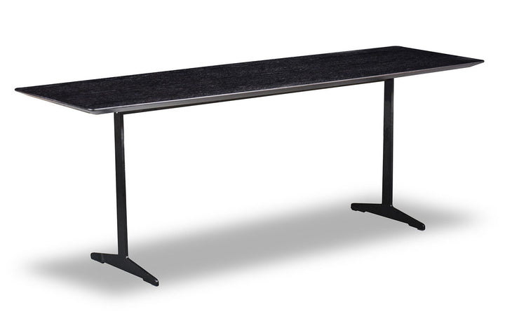 Console Manhattan in eiken Charcoal – vrijstaand productbeeld