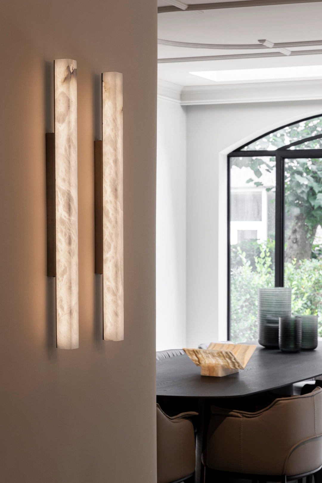 Wandlamp Do in een interieur