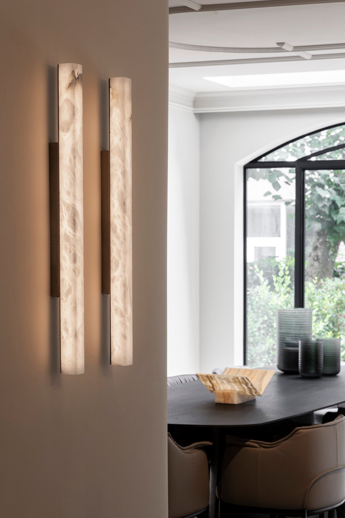 Wandlamp Do in een interieur