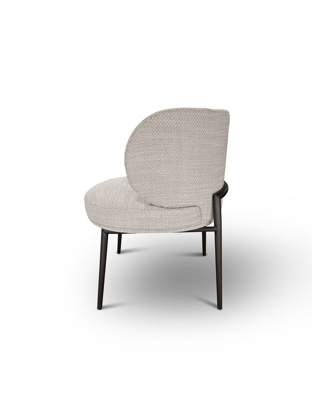 Eetkamerstoel Ricardo in witbeige – vrijstaand productbeeld