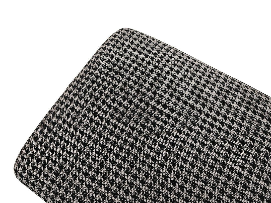 Bankje Lissona in Gun Metal – detail