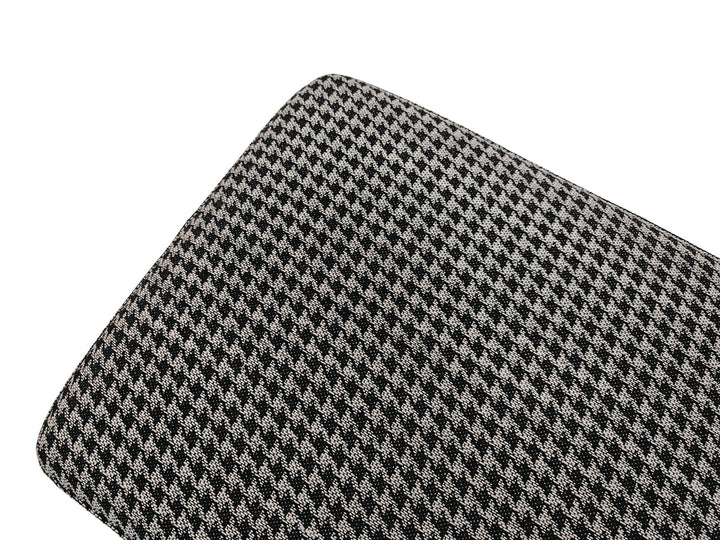 Bankje Lissona in Gun Metal – detail