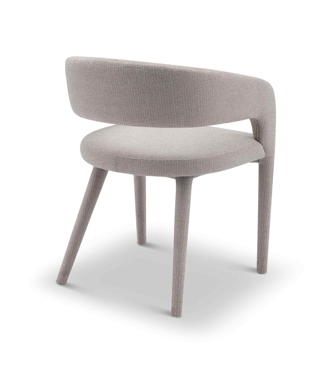 Eetkamerstoel Valeria in beige – vrijstaand productbeeld