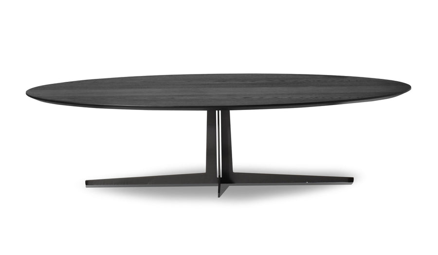Salontafel Enzo in eiken Charcoal – vrijstaand productbeeld