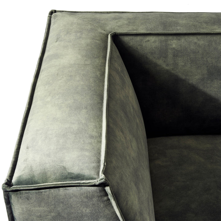 Riviera Maison The Jagger Corner Velvet Ivy