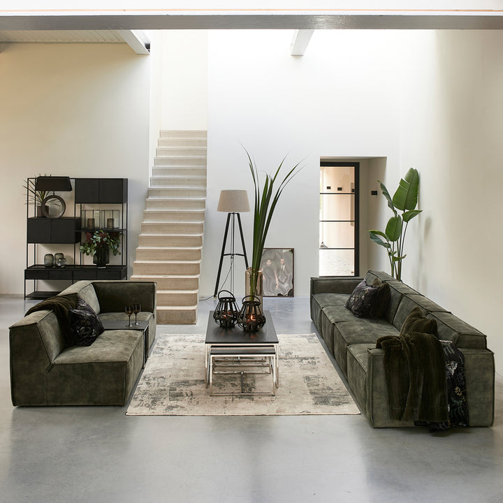 Riviera Maison The Jagger Corner Velvet Ivy