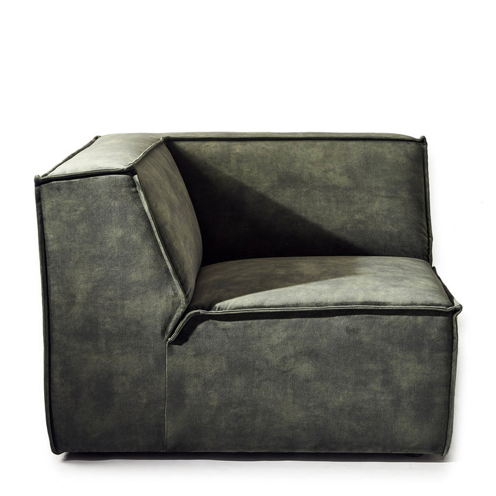 Riviera Maison The Jagger Corner Velvet Ivy