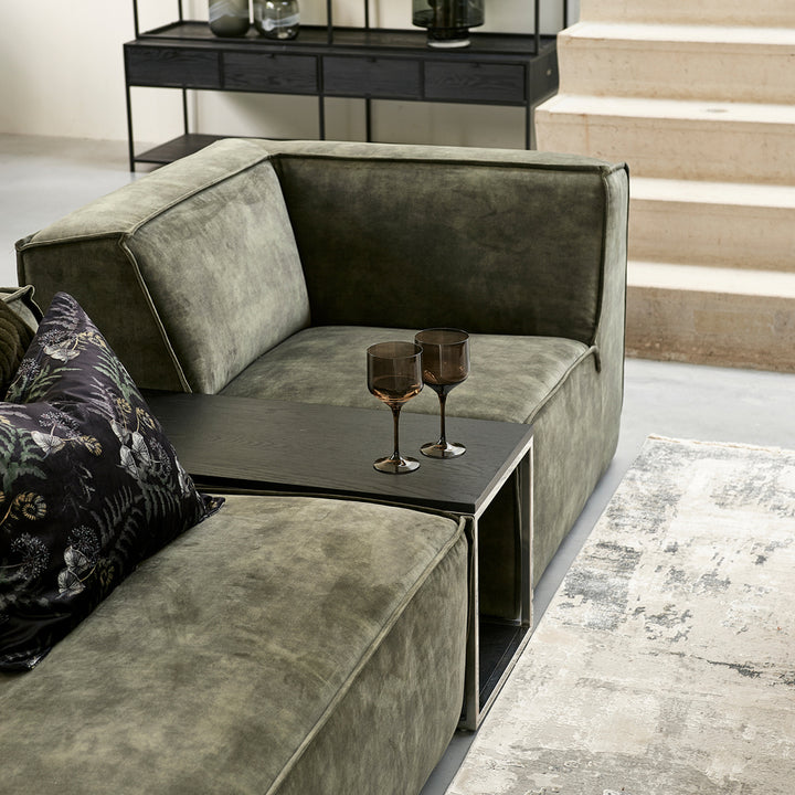 Riviera Maison The Jagger Corner Velvet Ivy