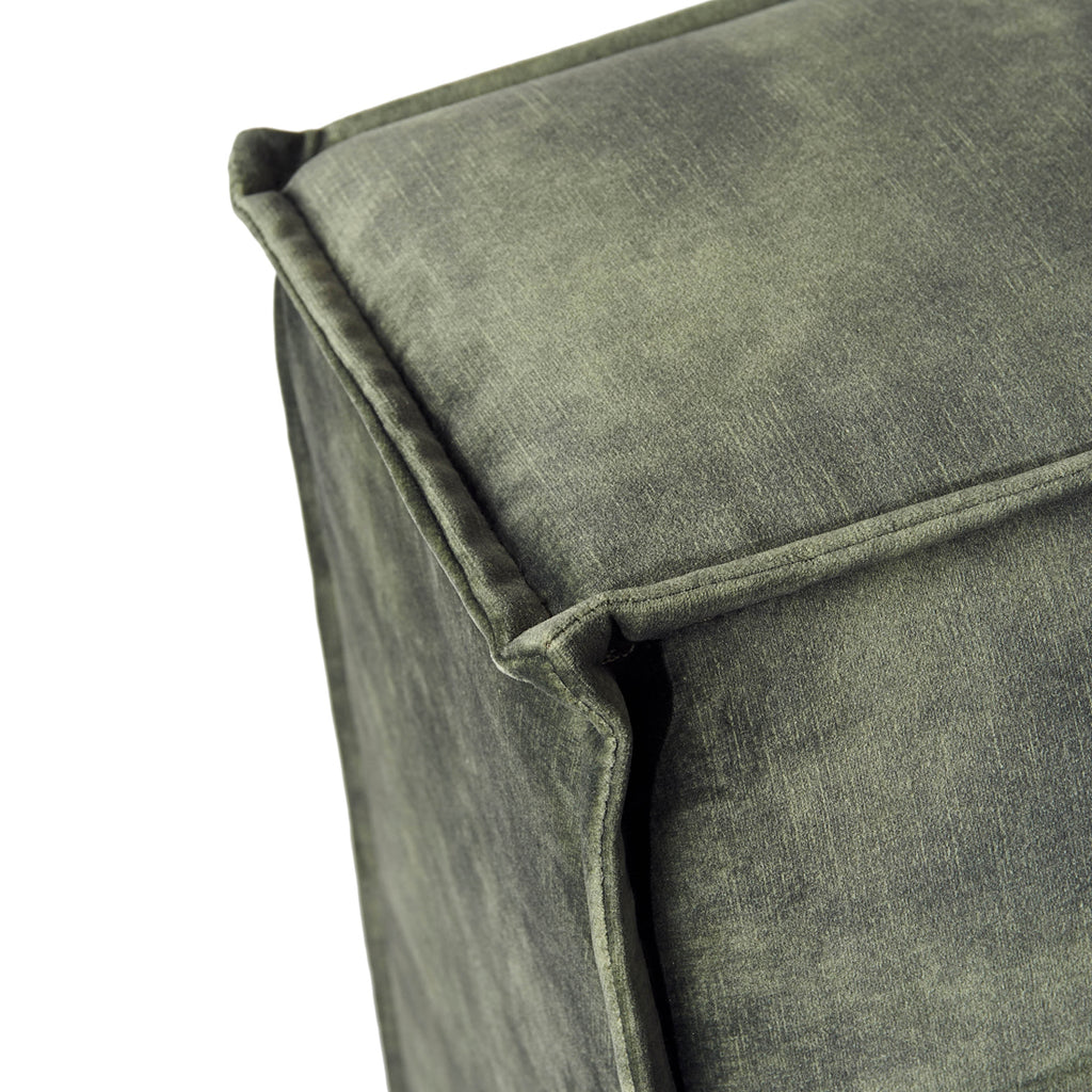 Riviera Maison The Jagger Corner Velvet Ivy