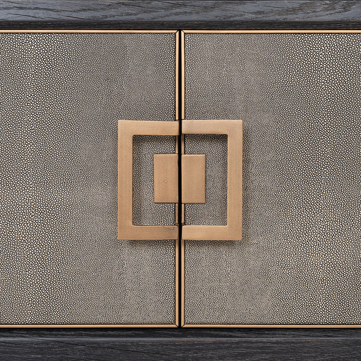 TV cabinet Bloomville 4-doors (Gold)