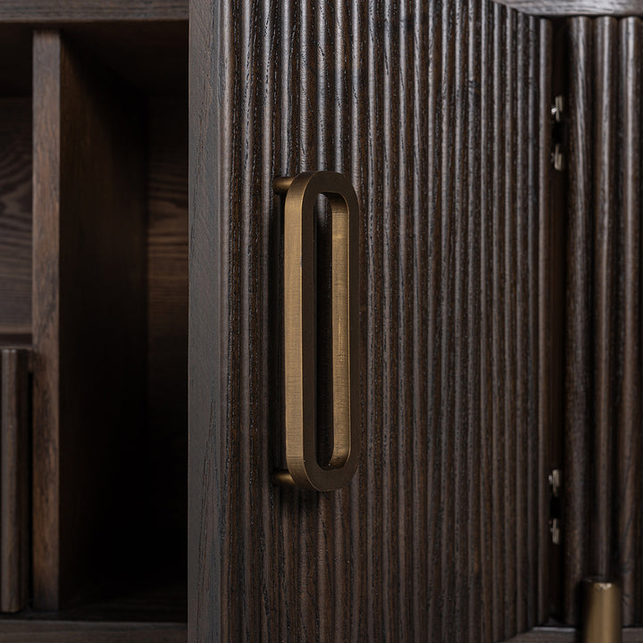 TV-Schrank Luxor 2 Türen 1 Schublade (braun)