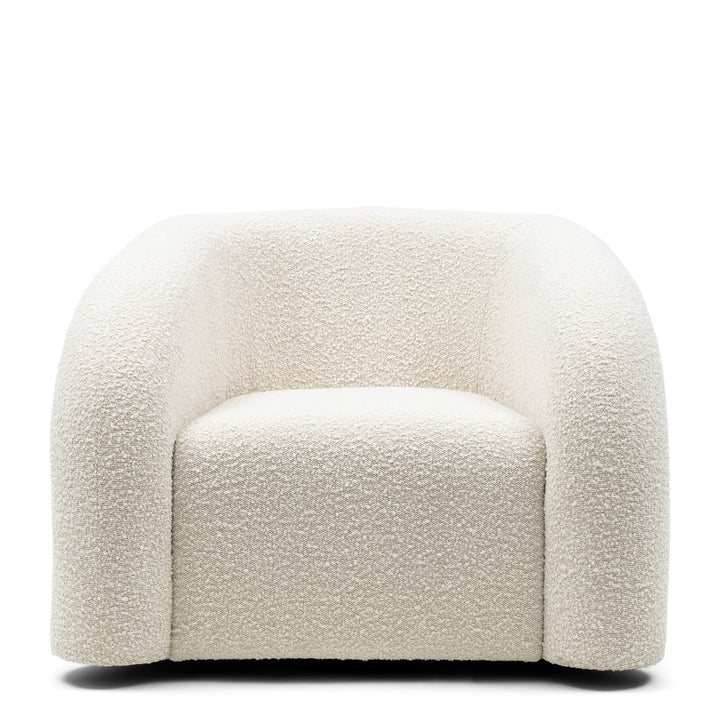Rivièra Maison Armchair Vittorio Swivel Natural Grey