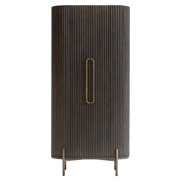 Luxor wall cabinet 1-door (Brown)