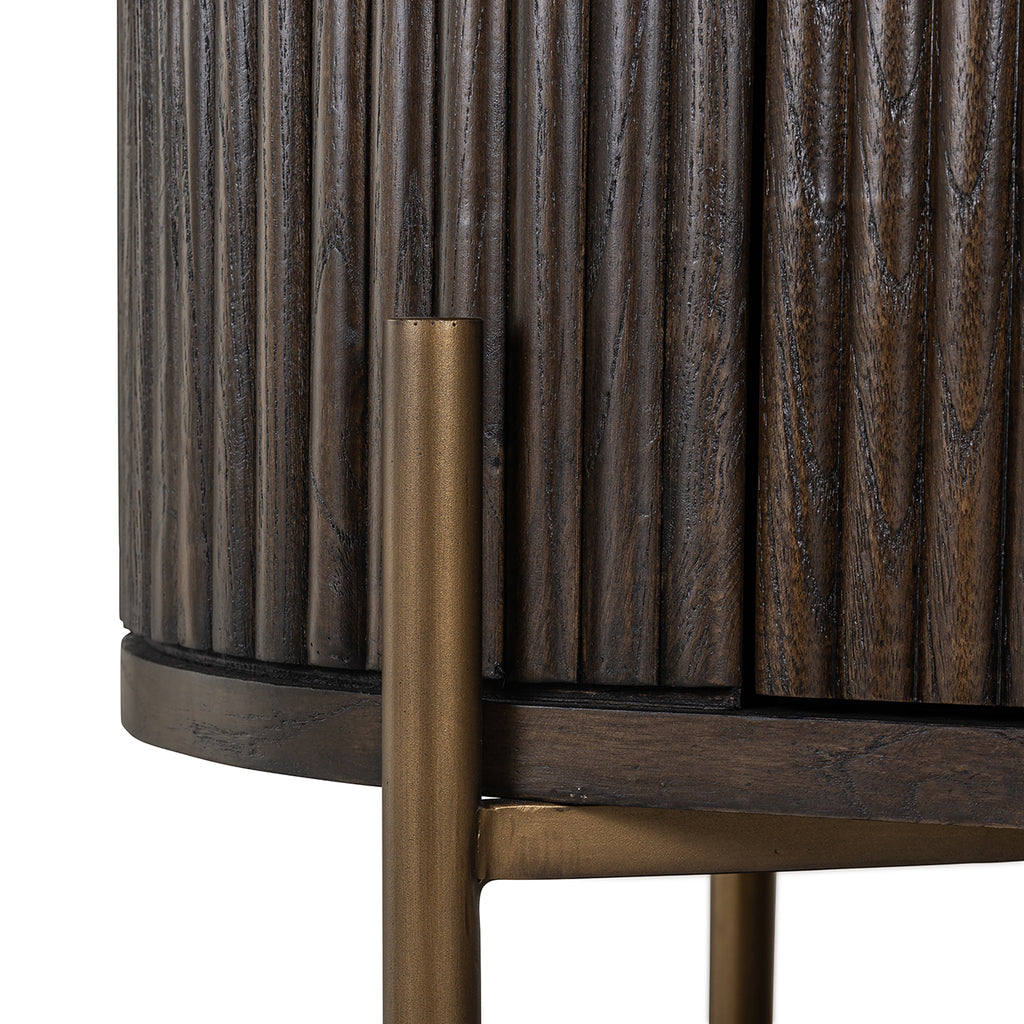 Luxor wall cabinet 1-door (Brown)