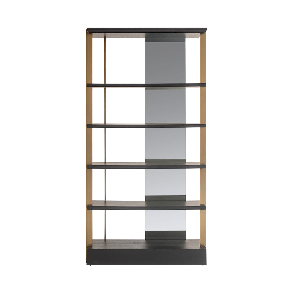 Rigley wall cabinet with mirror (Charcoal)