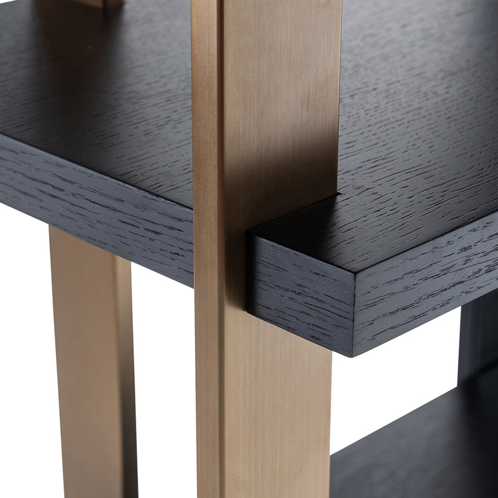 Rigley wall cabinet with mirror (Charcoal)