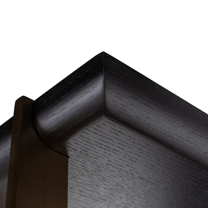 Rigley wall cabinet with mirror (Charcoal)