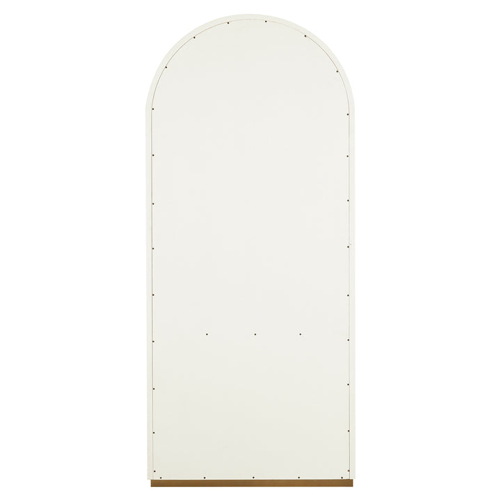 Tivoli wall cabinet with curved top 2-door 3-shelves (White)