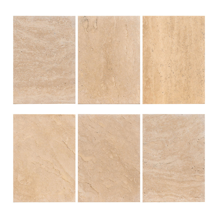 Wandtafel Biltmore Italiaans beige Travertin (Beige)