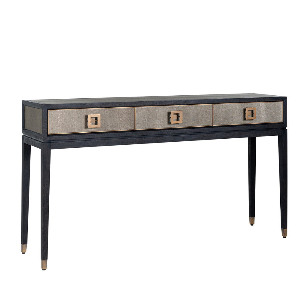 Wall table Bloomville 3 drawers (Gold)